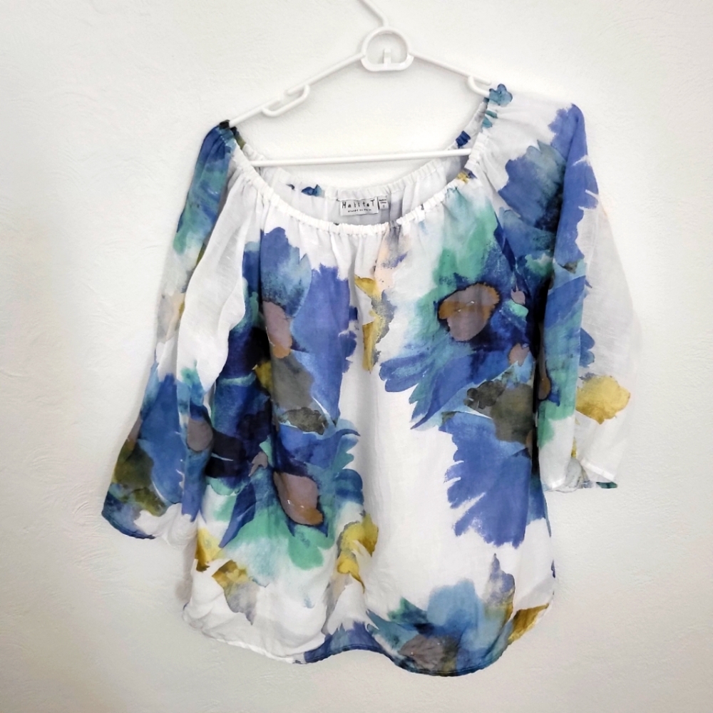 Habitat Linen Off the Shoulder Blouse